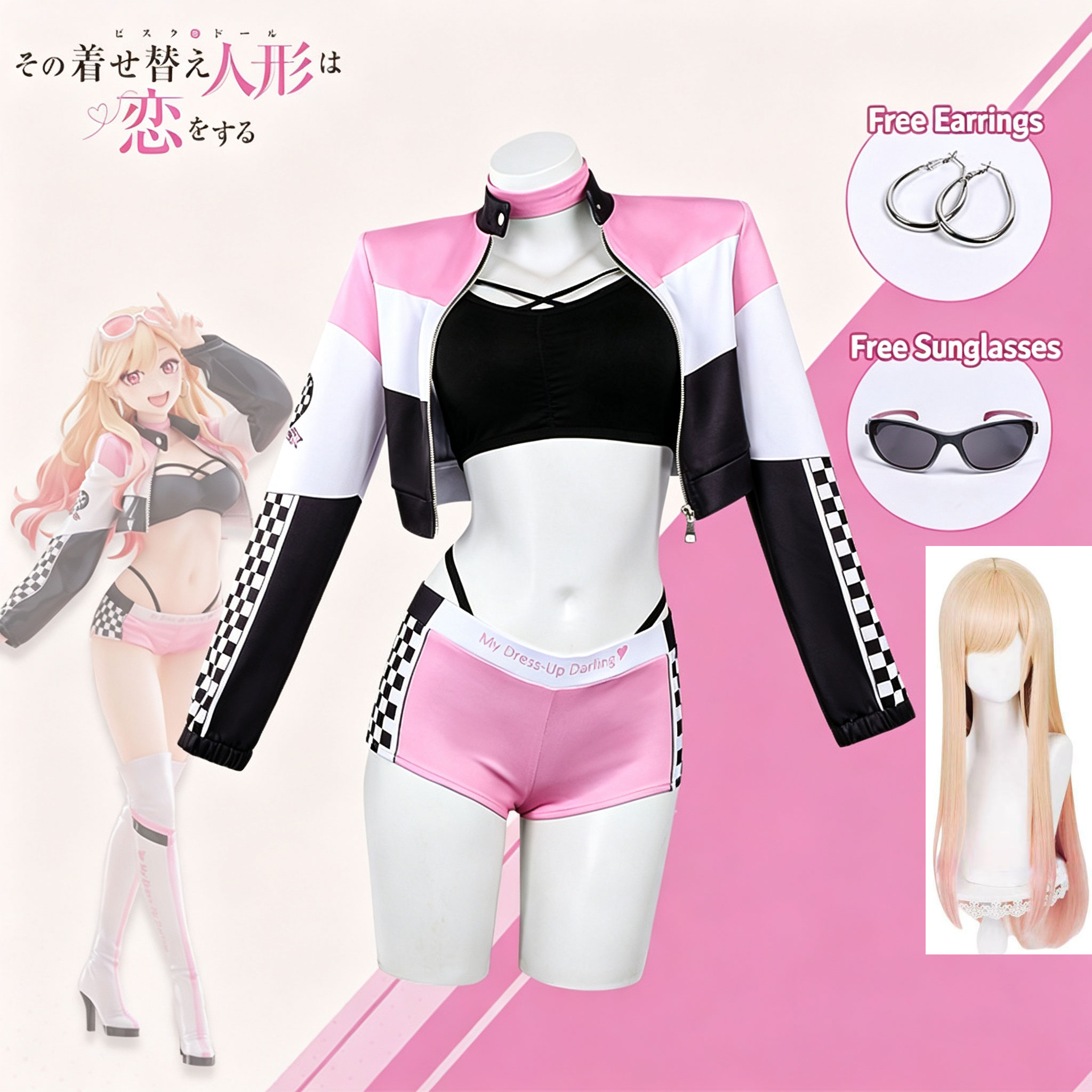 Kitagawa Anime Cosplay - Disfraz de Marin Kitagawa de My