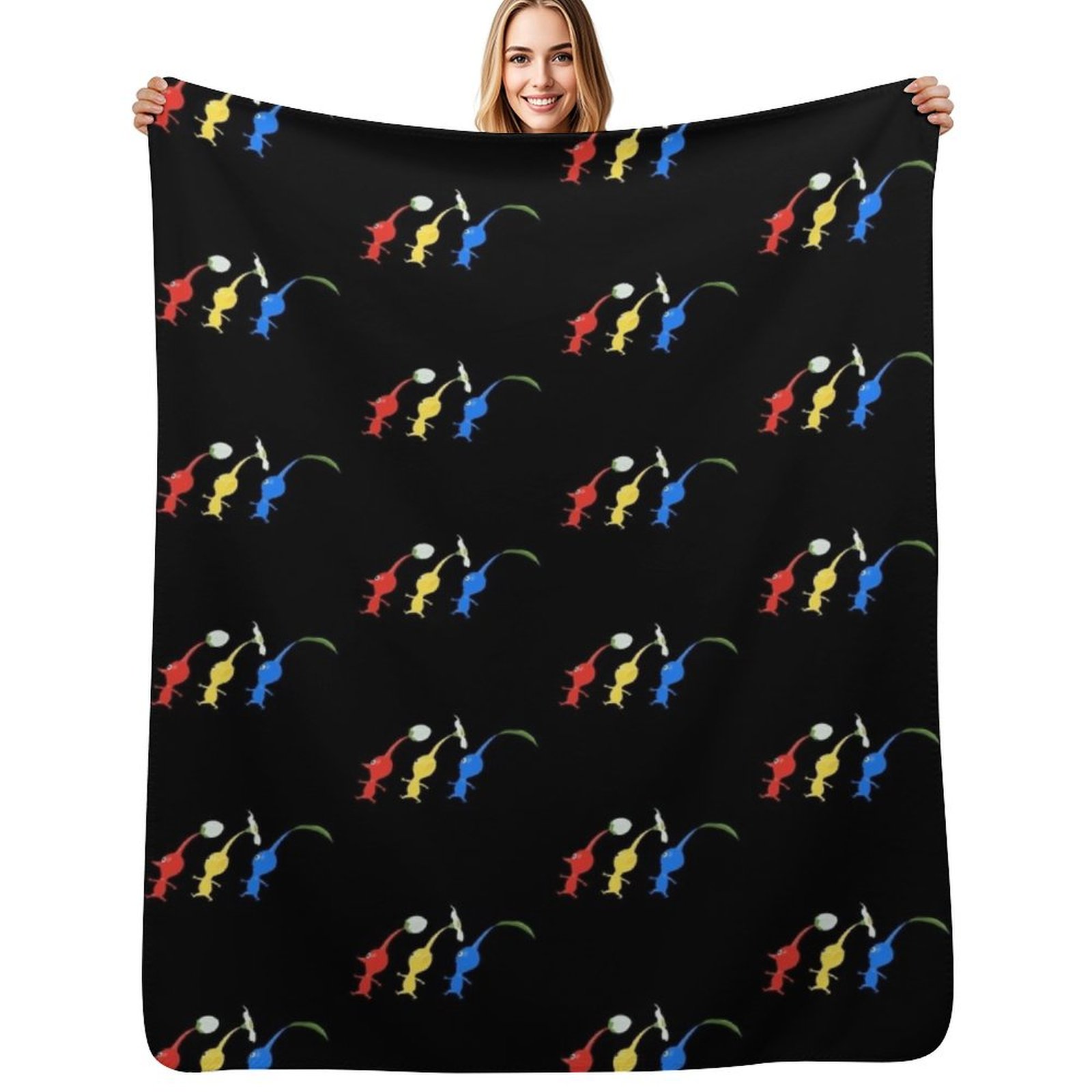 Anime Cosplay Idea - Manta de Cama Pikmin Running, para