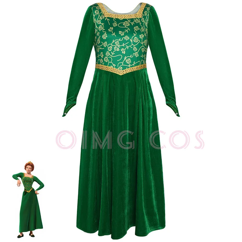 Anime Cosplay Ladies - Disfraz de princesa Fiona para adultos,