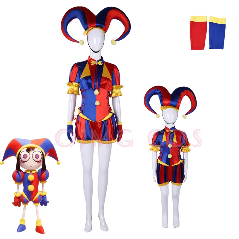 Anime Cosplay Jumpsuit - Disfraz de Cosplay de Pomni del
