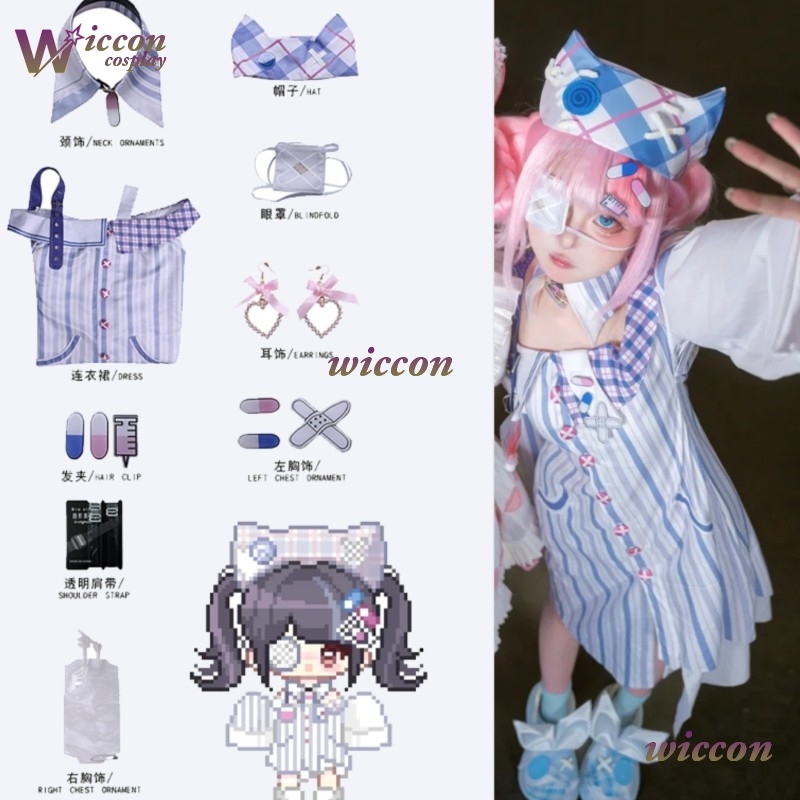 Ynot Infinity Nikki-Peluca de  - Anime Cosplay Idea reseña y precio