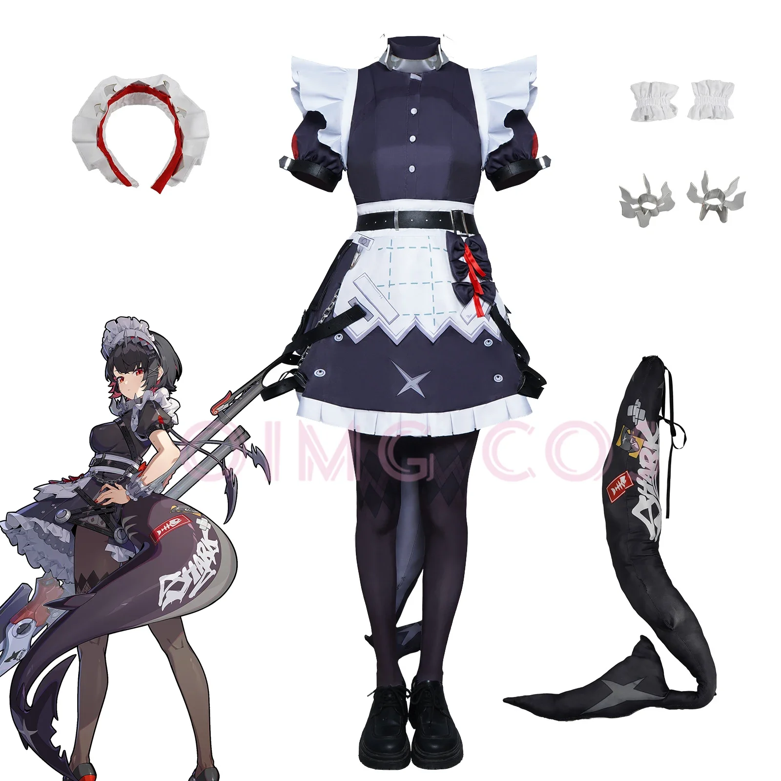 Ellen Joe Zenless Zone Zero Co - Anime Cosplay Ladies reseña y precio