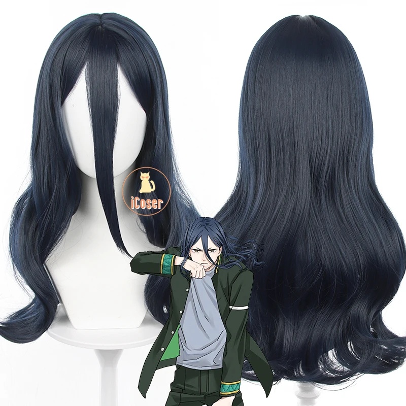 3,v;5'h\8/Peluca de cosplay de - Anime Cosplay Blue Hair reseña y precio