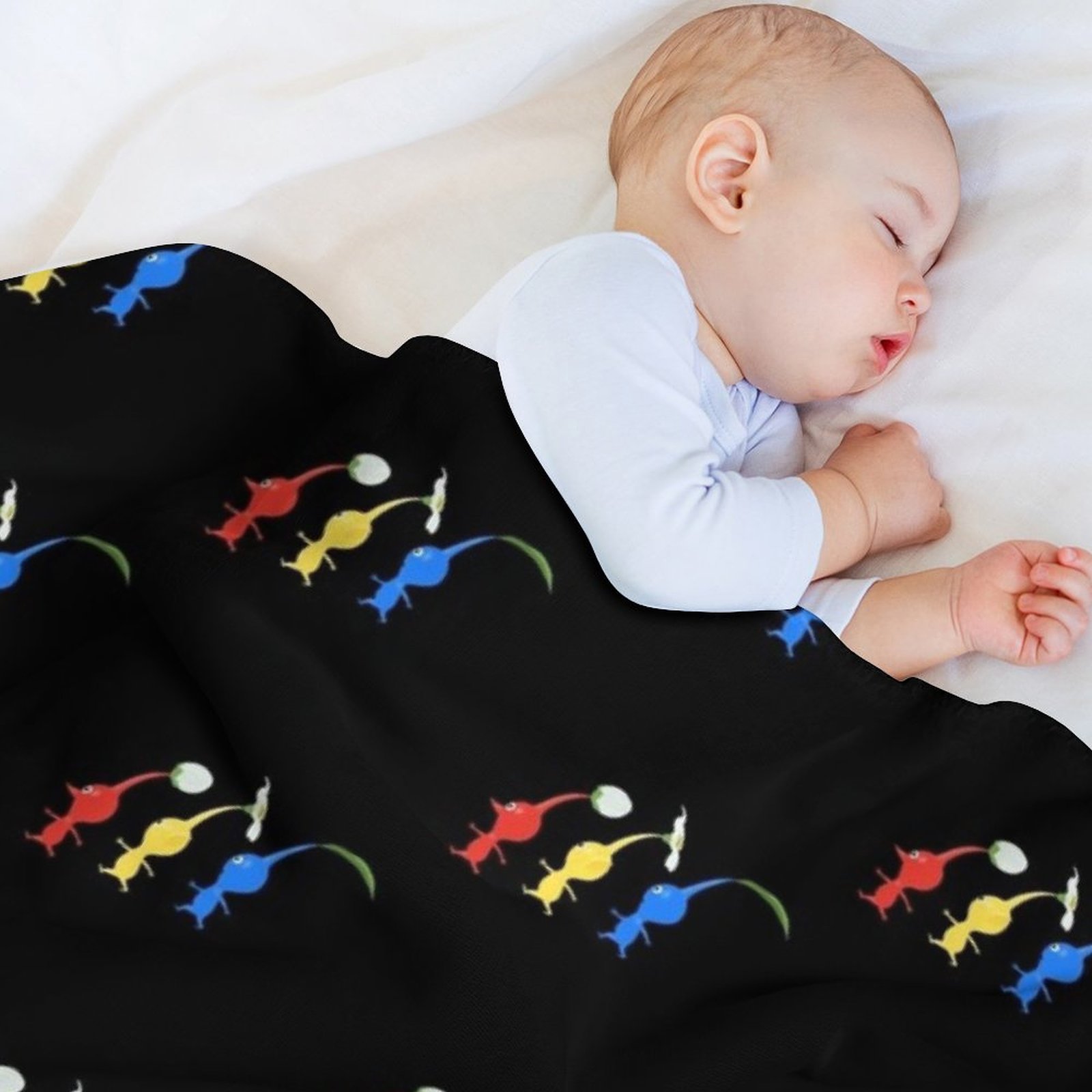 Manta de Cama Pikmin Running,  - Anime Cosplay Idea reseña y precio