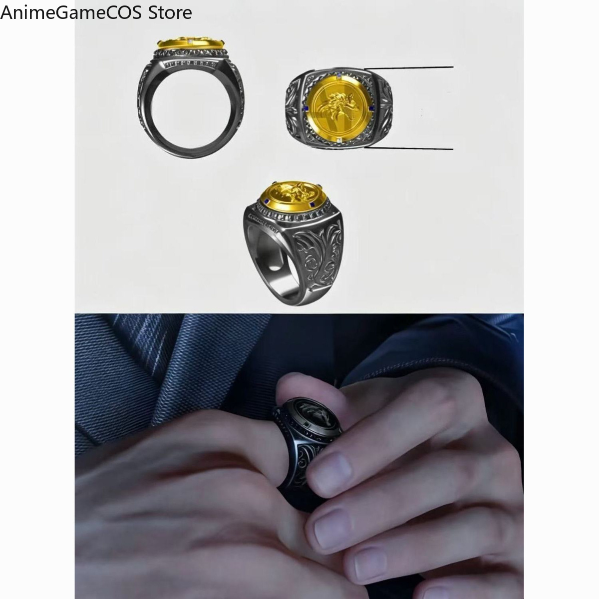 Anillos de Dedo de Anime Love  - Anime Cosplay Couple reseña y precio