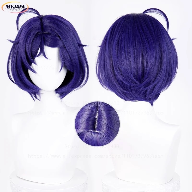 3,f;4,f'5.7\m/Peluca de alta c - Anime Cosplay Blue Hair reseña y precio