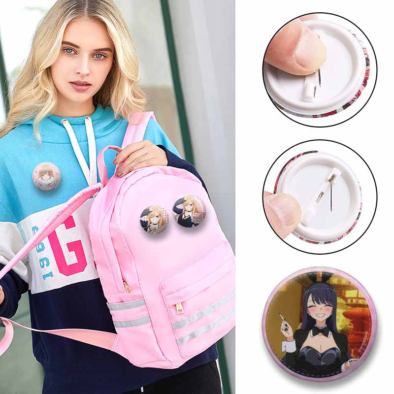Pin de Esmalte de Anime Lindo  - Anime Cosplay Idea reseña y precio
