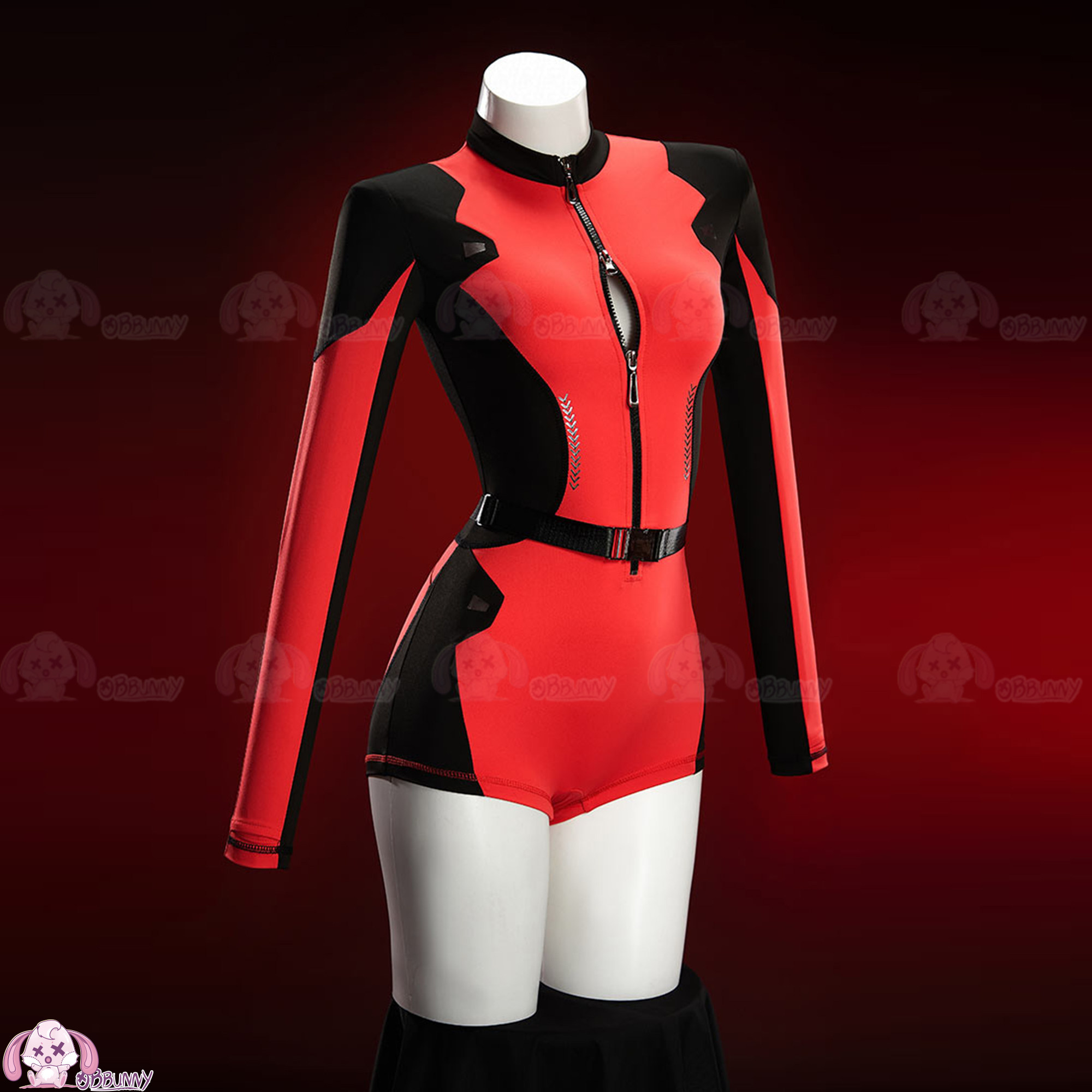 Disfraz de Cosplay DeadPooing, - Anime Cosplay Jumpsuit reseña y precio