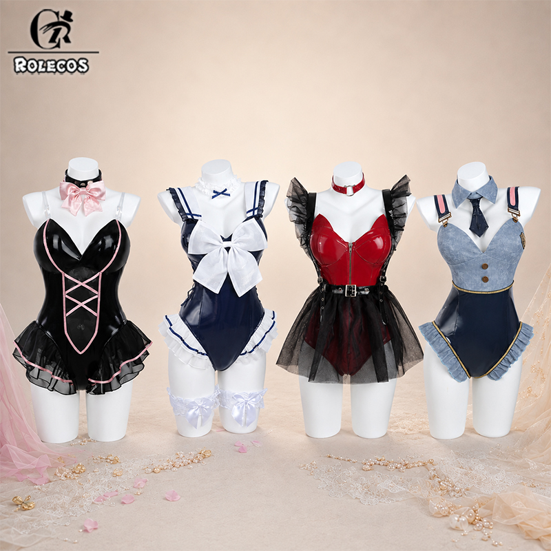 ROLECOS Traje de conejita orig - Anime Cosplay Jumpsuit reseña y precio