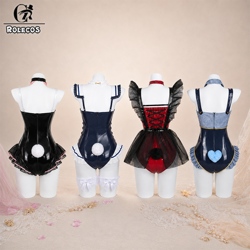 ROLECOS Traje de conejita orig - Anime Cosplay Jumpsuit reseña y precio