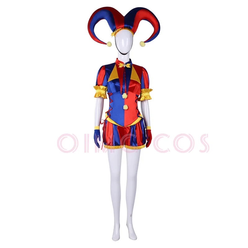 Disfraz de Cosplay de Pomni de - Anime Cosplay Jumpsuit reseña y precio